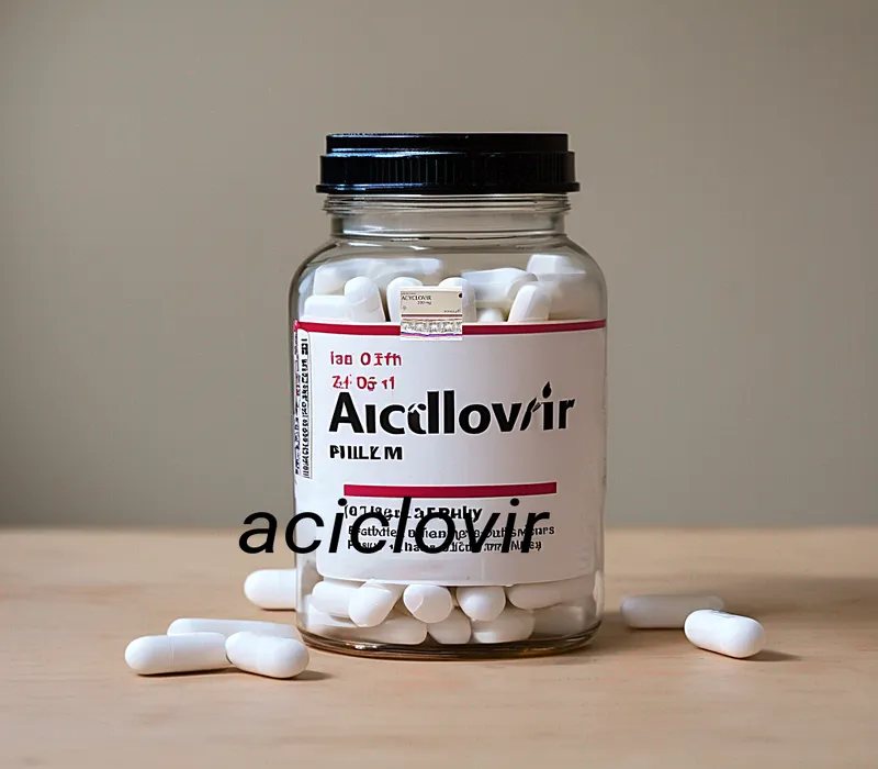 Aciclovir comprimidos venta libre